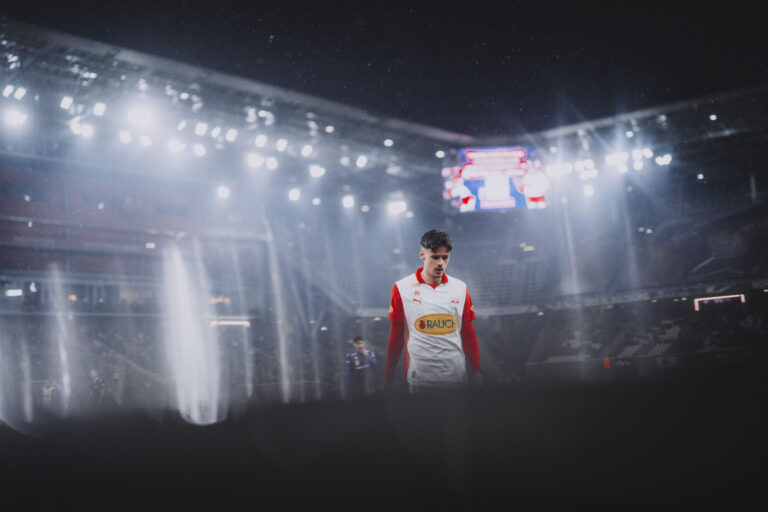 Kerim Alajbegovic vom FC Red Bull Salzburg beim Bundesliga-Spiel gegen die Austria Wien