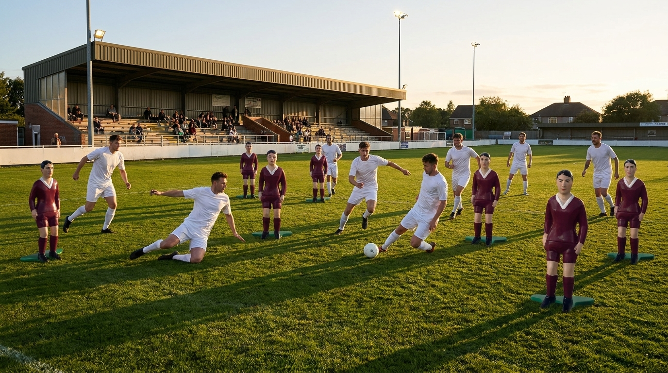 Pafos gegen Salzburg: Ein Rückblick auf ein Spiel, das ich am liebsten vergessen würde, wenn da nicht Tabakovic gewesen wäre 1 Pafos gegen "Tipp Kick" Salzburger. So fühlte sich die erste Hälfte an. Dass das Bild KI-generiert ist, muss ich wohl nicht erwähnen :)